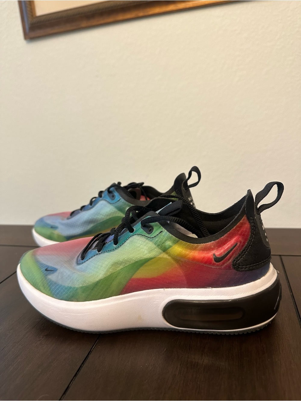 Nike Rainbow Air Max Sneakers - Size 7.5